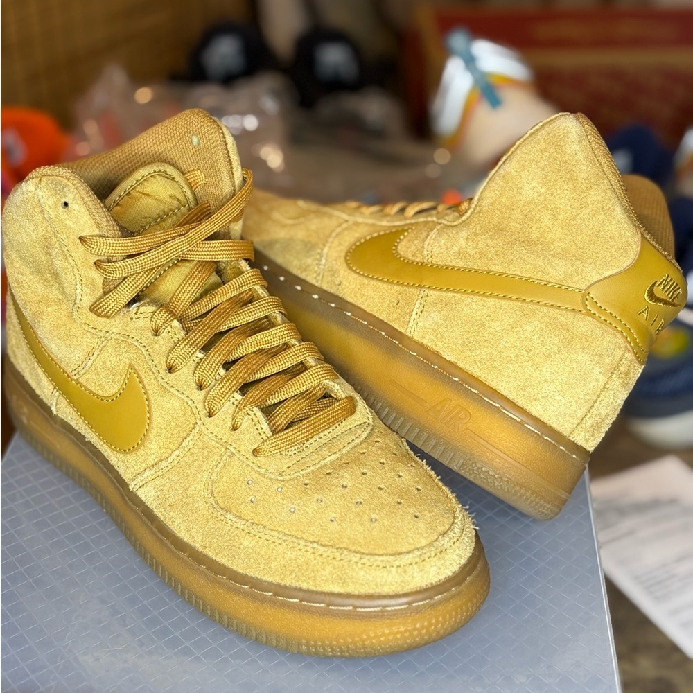 5Y Nike Air Force High “Wheat”